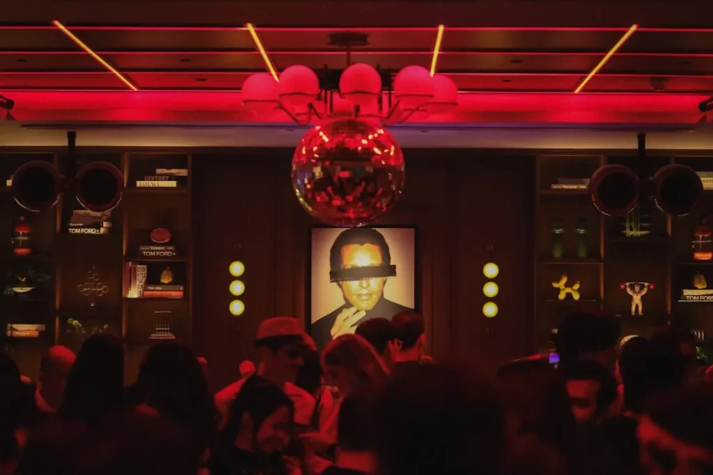 the interior of the nightclub Apt101 in Bangkok in Thailand
