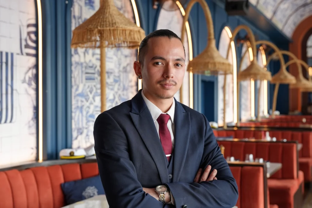 assistant restaurant manager at Pastel Bangkok rooftop bar and restaurant