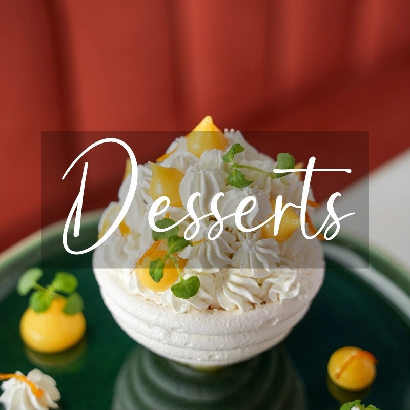 Desserts at Pastel