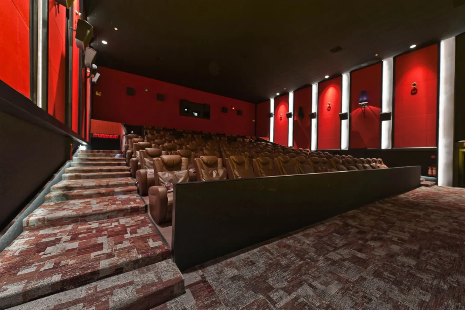 a large vip room cinema at the emprive cineclub bangkok
