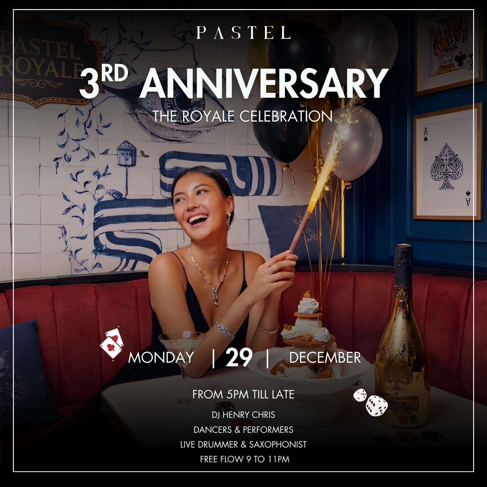 pastel anniversary