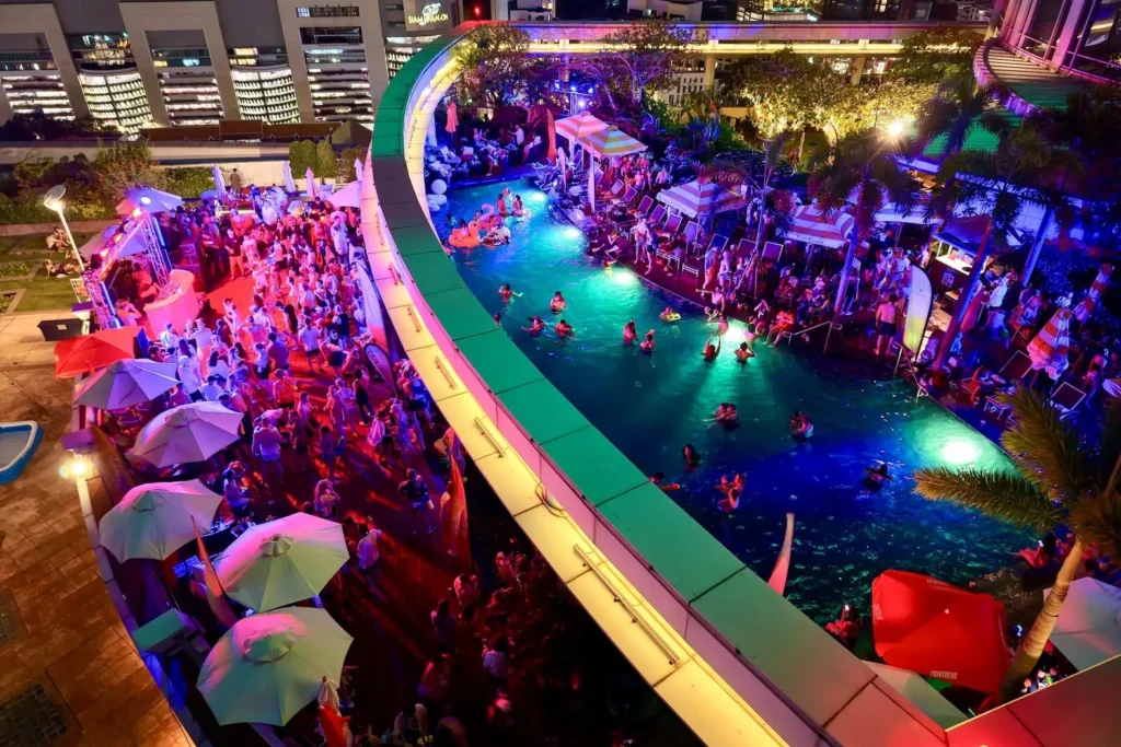 pool party same size as first