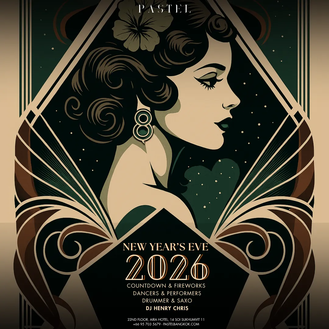 New Year Eve 2026 at Pastel