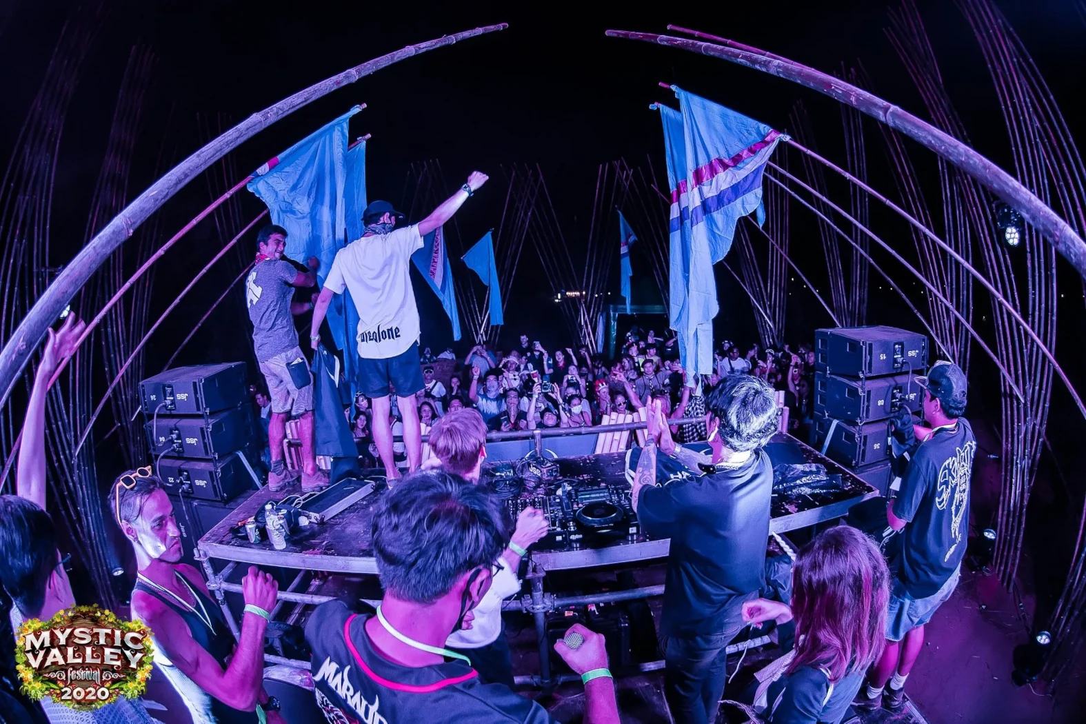 A super cool DJ set at the Mystic Valley Music Festival in Thailand.
