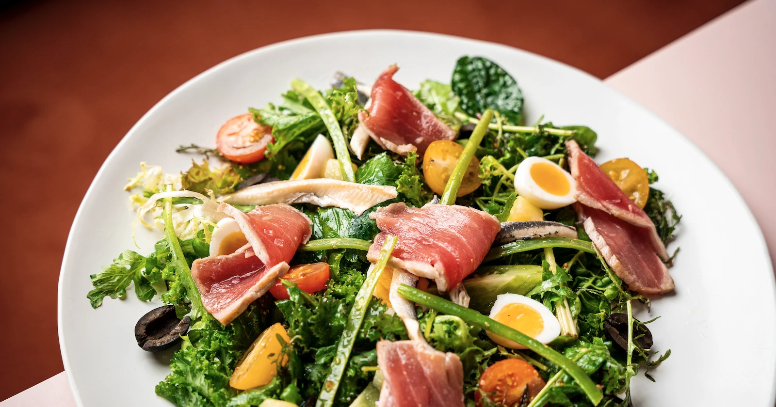 the nicoise salad at Pastel Bangkok